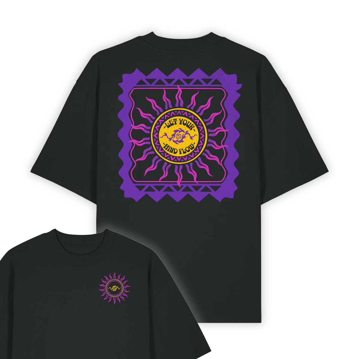 "Let your mind flow" - Tee Oversized