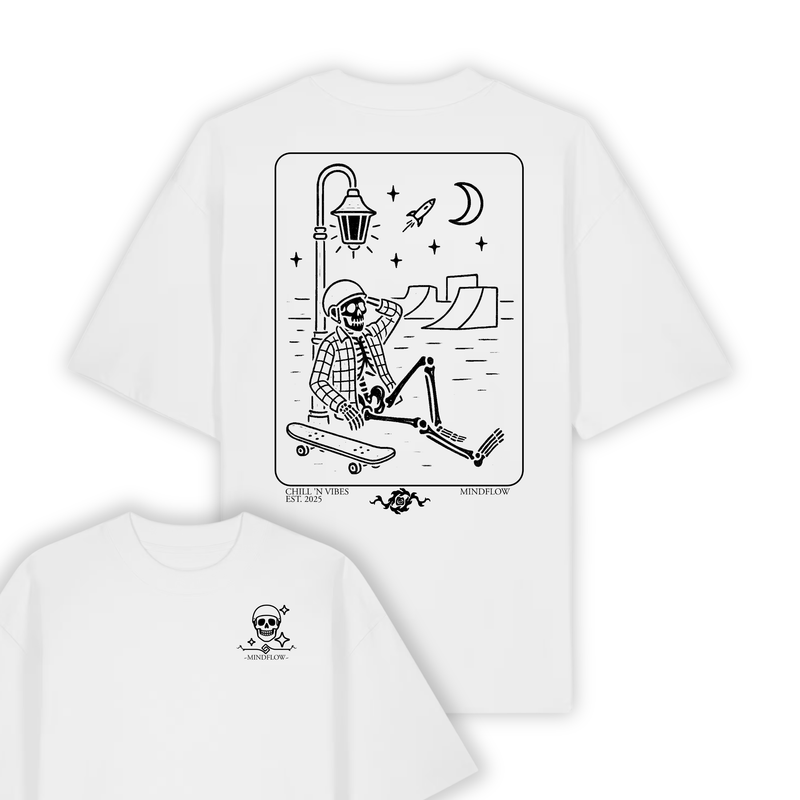"Chill 'n vibes" Tee Oversized