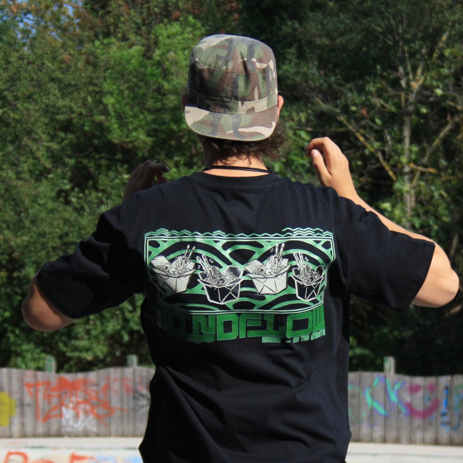 On the Streets "Ramen" Tee Oversized