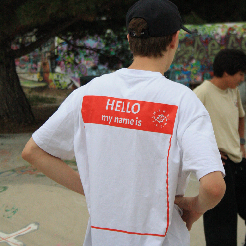 "Hello my name is..." Oversize T-Shirt