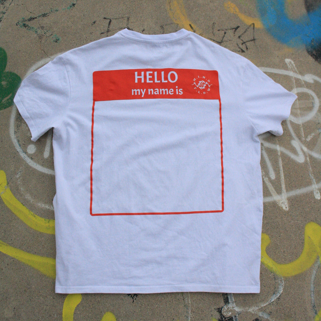 "Hello my name is..." Oversize T-Shirt