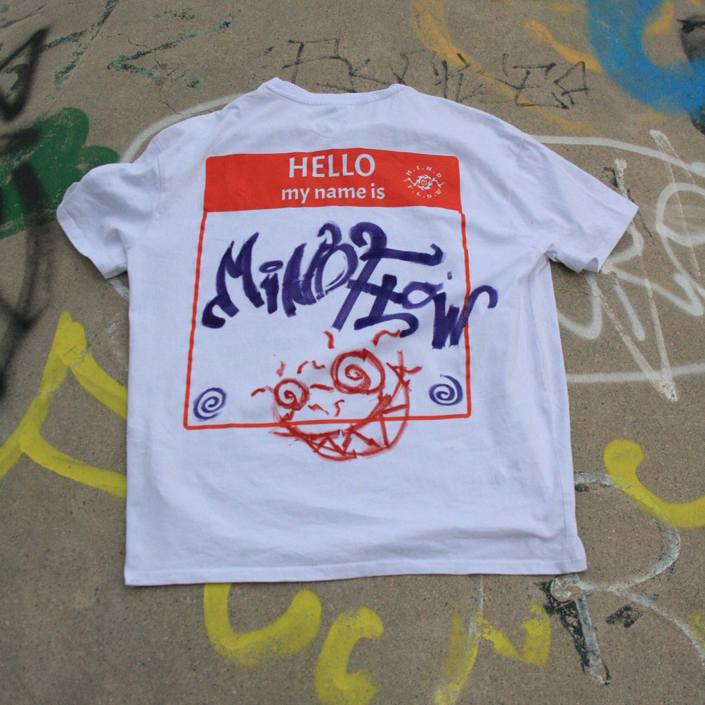 "Hello my name is..." Oversize T-Shirt