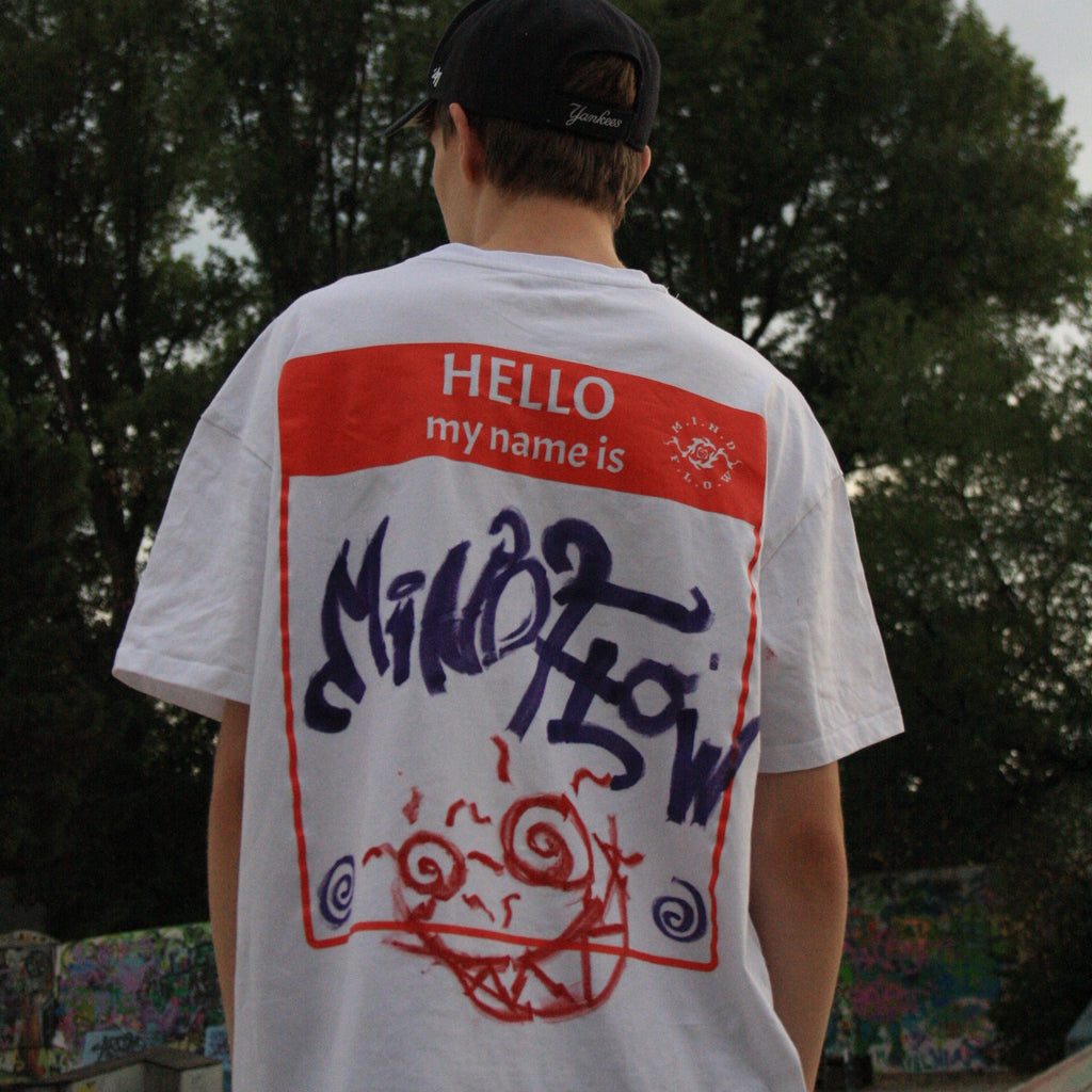"Hello my name is..." Oversize T-Shirt
